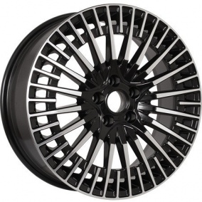 Диск KDW KD1820 7x18 5*114,3 Et:37 Dia:66,6 Black Front Polished