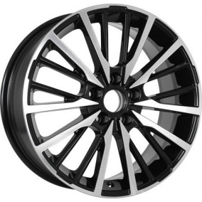 Диск KDW KD1740 7x17 5*114,3 Et:48 Dia:67,1 Black Front Polished