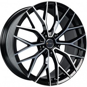 Диск INCH GA8532 9x21 5*120 Et:40 Dia:72,6 Gloss Black Machined Face