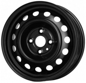 Диск Eurodisk 53B35B 5,5x14 4*98 Et:35 Dia:58,6 чёрный