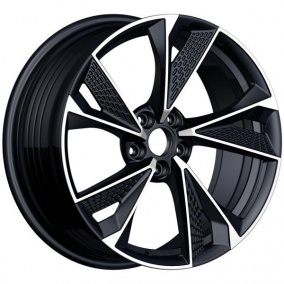 Диск INCH ULF-R39P 8,5x19 5*112 Et:30 Dia:66,45 Black Machine Face