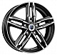 Диск K&K Sayan 6 x 16 5*108 Et: 45 Dia: 67,1 алмаз черный