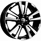 Диск K&K КС874 6,5 x 17 4*100 Et: 41 Dia: 60,1 Алмаз черный Диск K&K КС874 6,5 x 17 4*100 Et: 41 Dia: 60,1 Алмаз черный