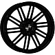 Диск MAK Leipzig 9,5 x 22 5*112 Et: 26 Dia: 66,45 Gloss Black