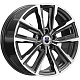 Диск K&K Лацио 7,5x17 5*108 Et:35 Dia:67,1 алмаз черный
