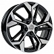 Диск K&K КС1062 6,5x17 5*114,3 Et:45 Dia:60,1 алмаз чёрный