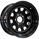 Диск Zepp 4х4 8x16 5*165,1 Et:-24 Dia:125 Semicircle Gloss Black