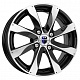 Диск K&K Джемини 6x15 4*100 Et:48 Dia:60,1 алмаз черный